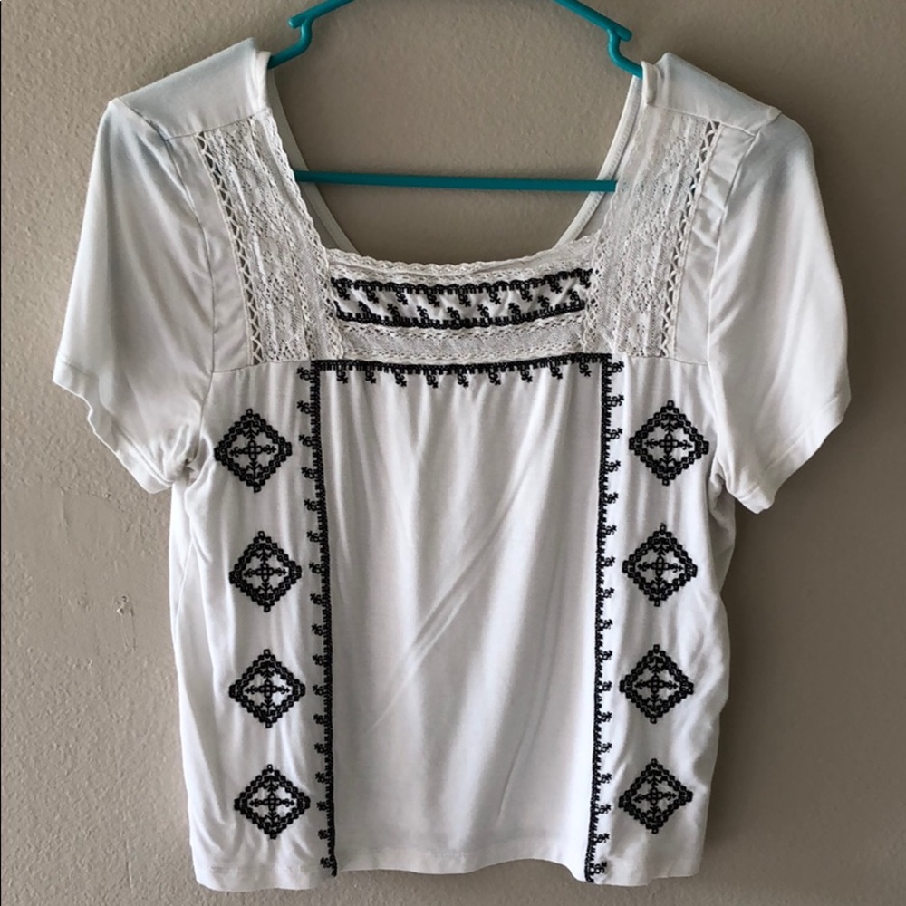 American Eagle Peasant Shirt